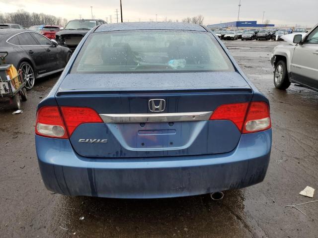 2HGFA1F66AH551864 - 2010 HONDA CIVIC LX-S Niebieski zdjęcie 6