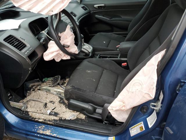 2HGFA1F66AH551864 - 2010 HONDA CIVIC LX-S Niebieski zdjęcie 7