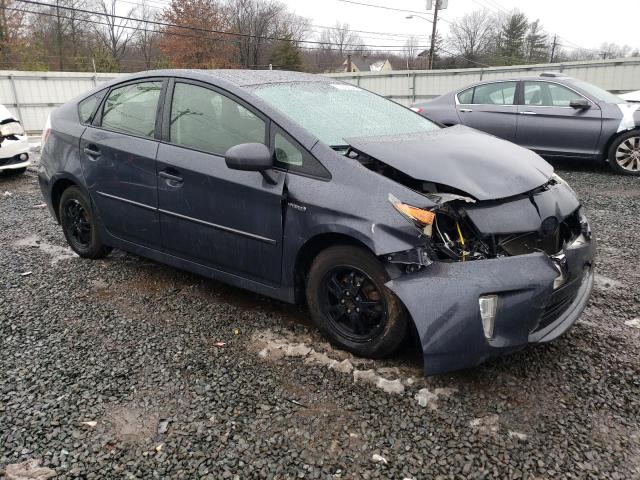 JTDKN3DU9D1684619 - 2013 TOYOTA PRIUS GRAY photo 4