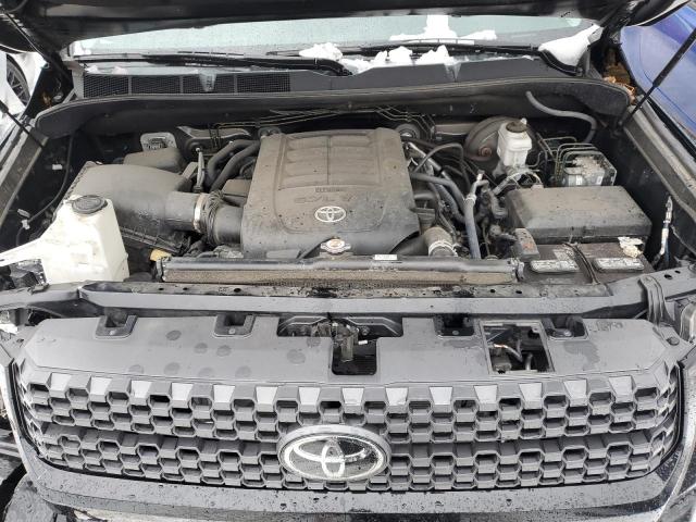5TFUY5F18LX880965 - 2020 TOYOTA TUNDRA DOUBLE CAB SR/SR5 BLACK photo 12