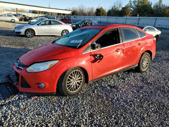 1FAHP3H26CL236005 - 2012 FORD FOCUS SEL RED photo 1