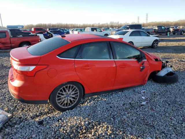 1FAHP3H26CL236005 - 2012 FORD FOCUS SEL RED photo 3
