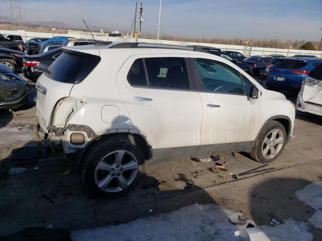 3GNCJTSB5FL237404 - 2015 CHEVROLET TRAX LTZ WHITE photo 3