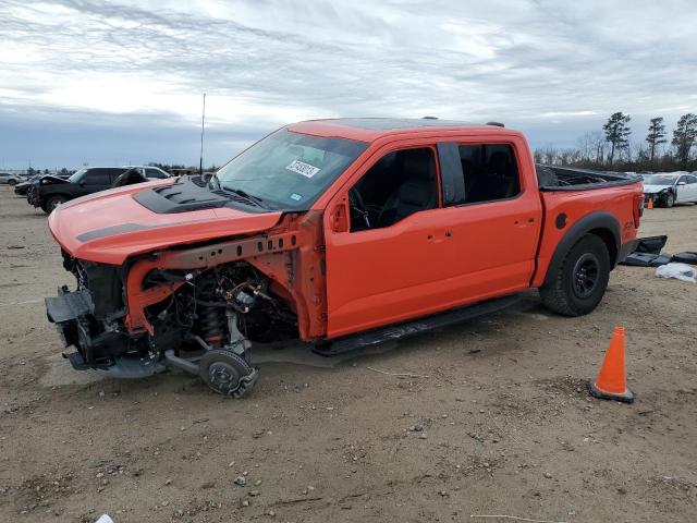 1FTFW1RG4MFC61911 - 2021 FORD F150 RAPTOR ORANGE photo 1