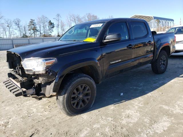 3TMAZ5CN4LM133795 - 2020 TOYOTA TACOMA DOUBLE CAB BLACK photo 1