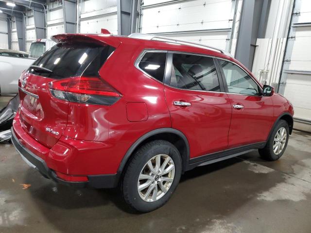 JN8AT2MV8HW269597 - 2017 NISSAN ROGUE S RED photo 3