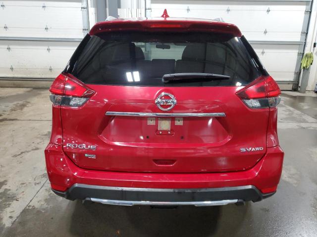 JN8AT2MV8HW269597 - 2017 NISSAN ROGUE S RED photo 6