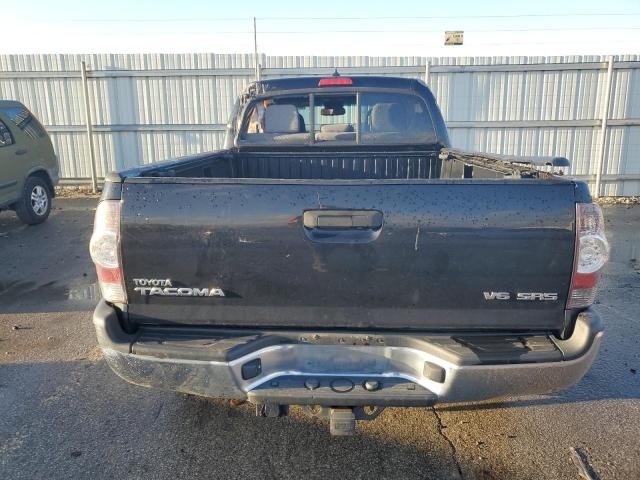 3TMMU4FN4CM042592 - 2012 TOYOTA TACOMA DOUBLE CAB LONG BED BLACK photo 6