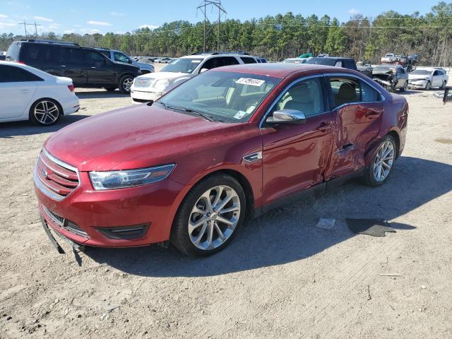 1FAHP2F88GG156950 - 2016 FORD TAURUS LIMITED RED photo 1