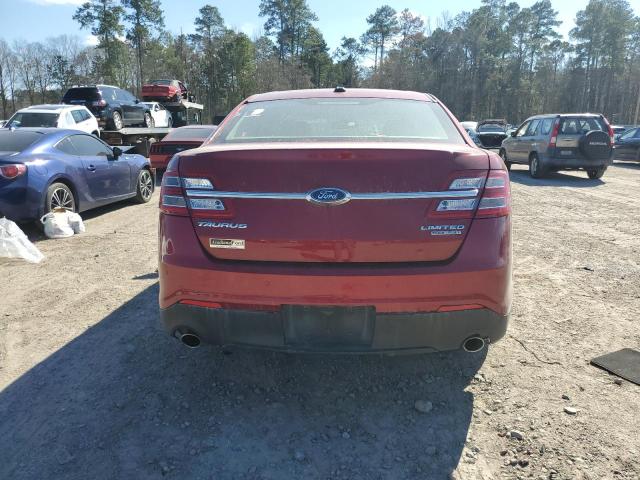 1FAHP2F88GG156950 - 2016 FORD TAURUS LIMITED RED photo 6