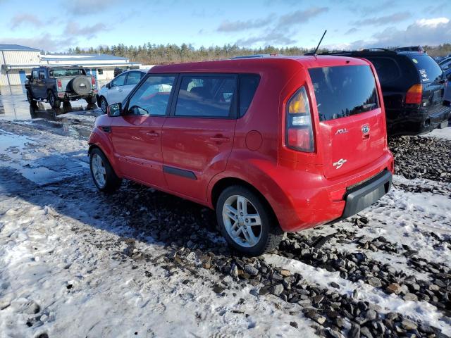 KNDJT2A23B7273824 - 2011 KIA SOUL + RED photo 2