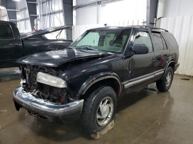 1GNDT13W4Y2381888 - 2000 CHEVROLET BLAZER BLACK photo 1