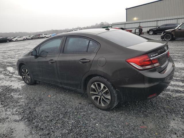 19XFB2F98DE204130 - 2013 HONDA CIVIC EXL GRAY photo 2