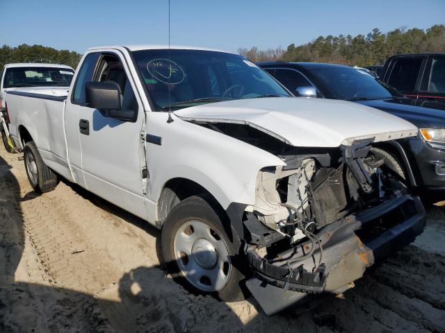 1FTRF12245NB74321 - 2005 FORD F150 WHITE photo 4