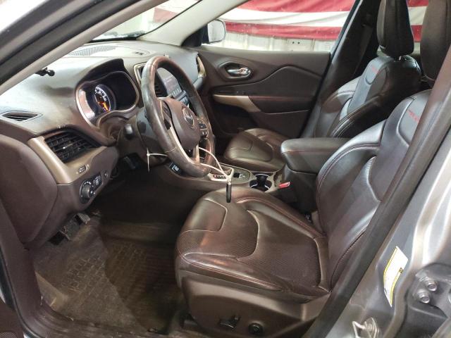 1C4PJMBS7HW632648 - 2017 JEEP CHEROKEE TRAILHAWK SILVER photo 7