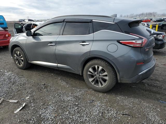 5N1AZ2MH3JN131509 - 2018 NISSAN MURANO S SILVER photo 2