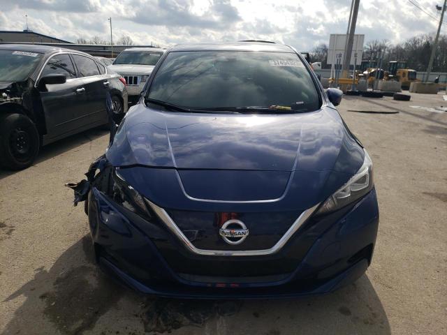 1N4BZ1DV8NC554831 - 2022 NISSAN LEAF SL PLUS BLUE photo 5