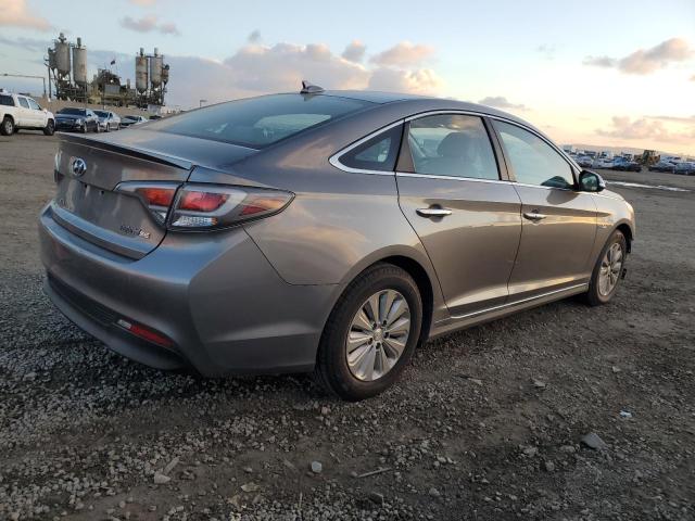 KMHE24L1XHA058548 - 2017 HYUNDAI SONATA HYBRID GRAY photo 3