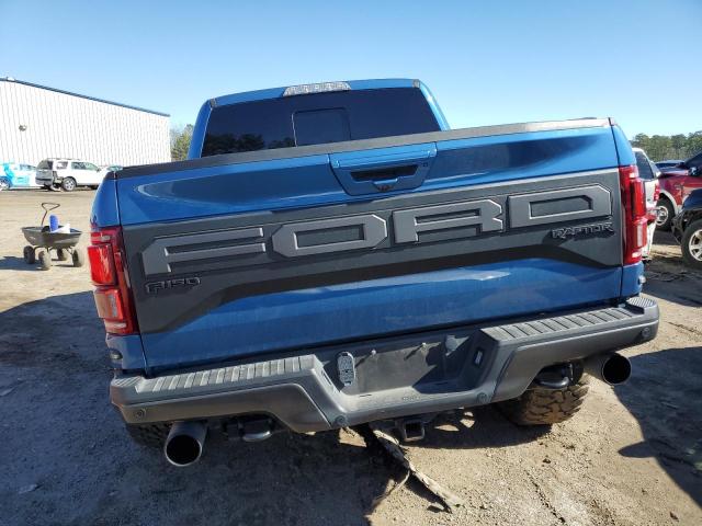 1FTFW1RG9LFB42105 - 2020 FORD F150 RAPTOR BLUE photo 6