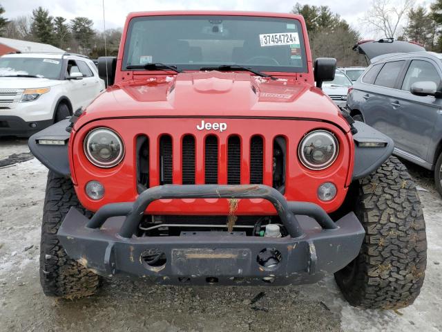 1C4AJWAG3EL162422 - 2014 JEEP WRANGLER SPORT RED photo 5