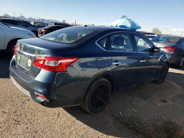 3N1AB7AP6HY283480 - 2017 NISSAN SENTRA S BLUE photo 3