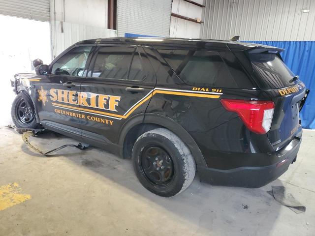 1FM5K8AB7NGA02949 - 2022 FORD EXPLORER POLICE INTERCEPTOR შავი ფოტო 2