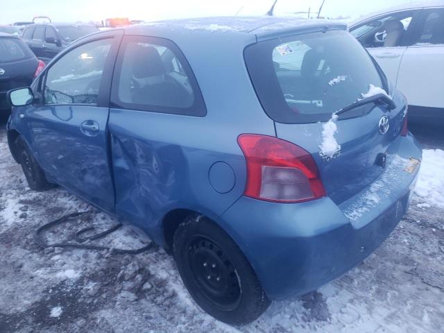 JTDJT923575109204 - 2007 TOYOTA YARIS BLUE photo 2