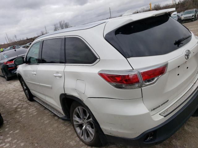 5TDJKRFH3ES004533 - 2014 TOYOTA HIGHLANDER XLE 白色 照片 2
