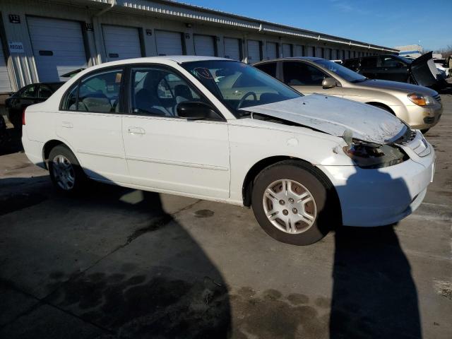 1HGES16552L067446 - 2002 HONDA CIVIC LX WHITE photo 4