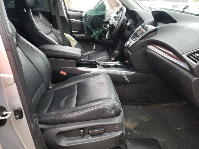 5FRYD4H46EB006429 - 2014 ACURA MDX TECHNOLOGY SILVER photo 7