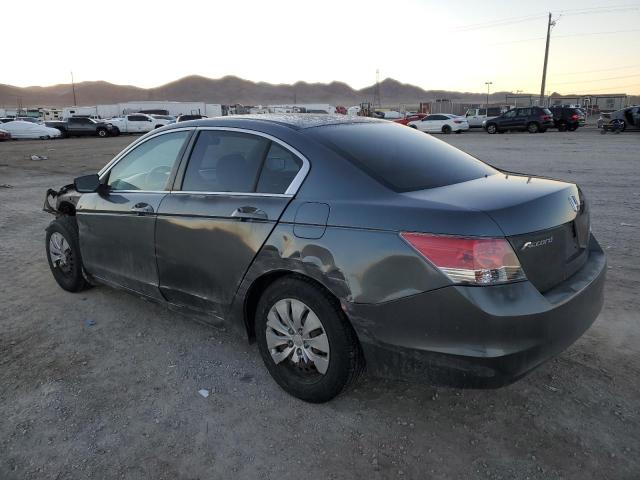 1HGCP26339A189015 - 2009 HONDA ACCORD LX GRAY photo 2