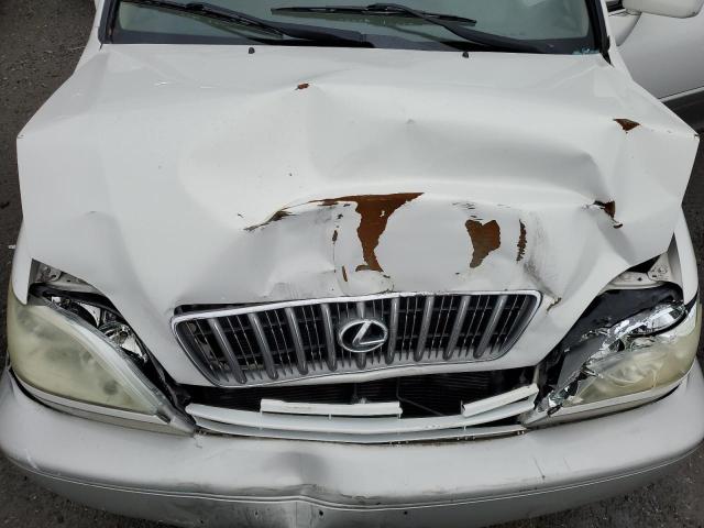 JTJGF10UX30159342 - 2003 LEXUS RX 300 WHITE photo 11