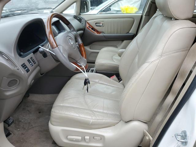 JTJGF10UX30159342 - 2003 LEXUS RX 300 WHITE photo 7