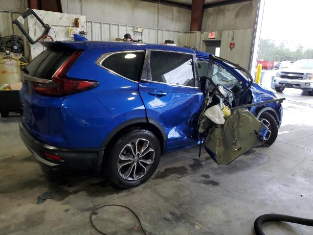 7FARW1H55LE010884 - 2020 HONDA CR-V EX BLUE photo 3