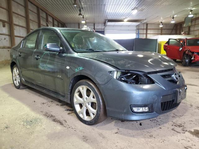 JM1BK323891193792 - 2009 MAZDA 3 S GRAY photo 4