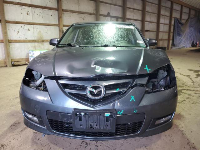 JM1BK323891193792 - 2009 MAZDA 3 S GRAY photo 5