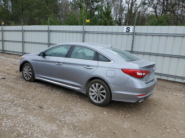 5NPE34AF6GH430989 - 2016 HYUNDAI SONATA SPORT GRAY photo 2