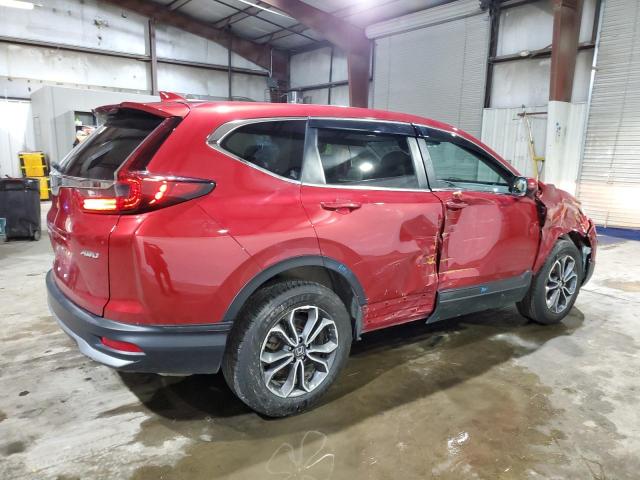 2HKRW2H88MH637299 - 2021 HONDA CR-V EXL RED photo 3