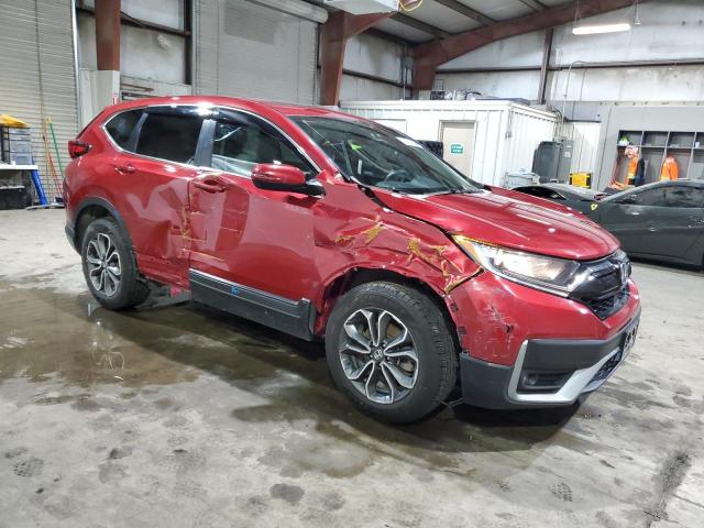 2HKRW2H88MH637299 - 2021 HONDA CR-V EXL RED photo 4