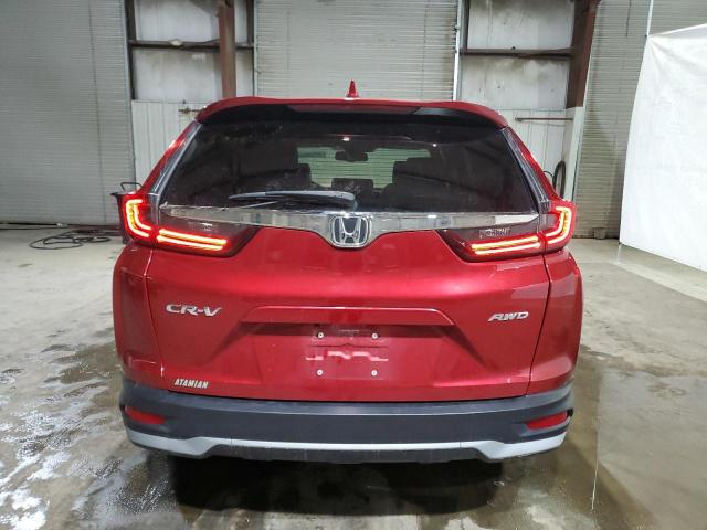 2HKRW2H88MH637299 - 2021 HONDA CR-V EXL RED photo 6