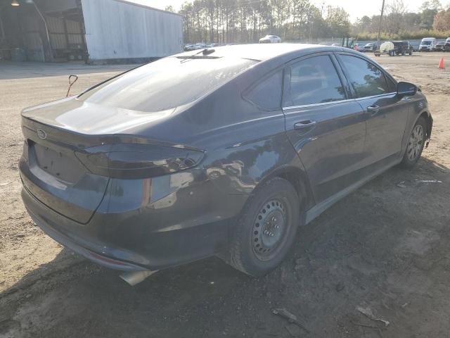 3FA6P0G7XDR351826 - 2013 FORD FUSION S BLACK photo 3