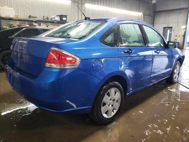 1FAHP3ENXAW204734 - 2010 FORD FOCUS S BLUE photo 3