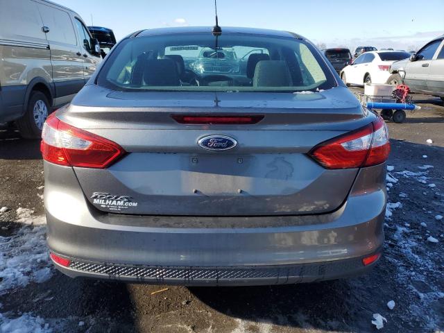 1FADP3E28EL215534 - 2014 FORD FOCUS S GRAY photo 6