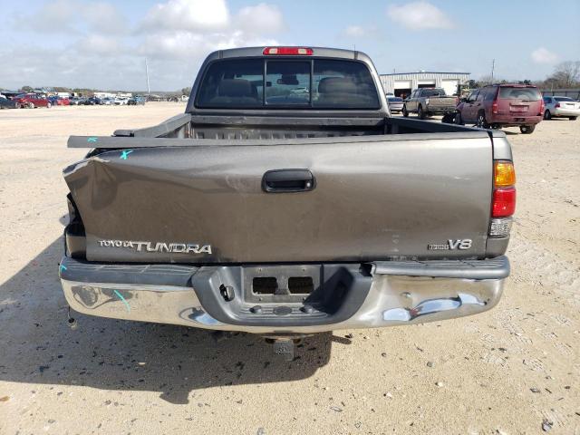 5TBRT34124S454359 - 2004 TOYOTA TUNDRA ACCESS CAB SR5 GRAY photo 6