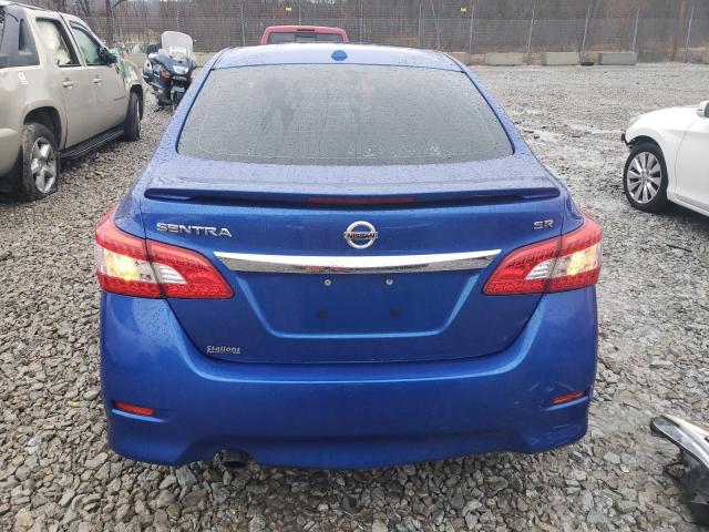 3N1AB7AP7FY233085 - 2015 NISSAN SENTRA S BLUE photo 6