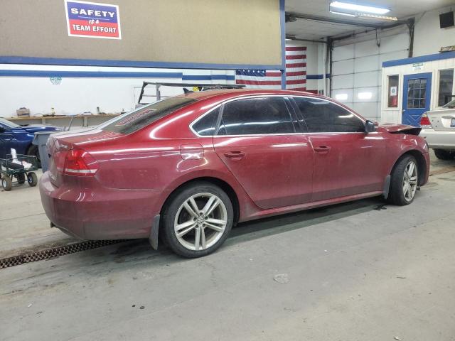 1VWBV7A39FC054168 - 2015 VOLKSWAGEN PASSAT SE RED photo 3