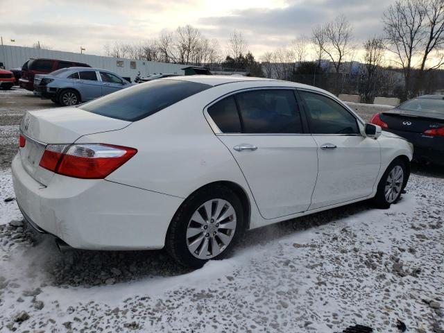 1HGCR2F78EA112891 - 2014 HONDA ACCORD EX WHITE photo 3