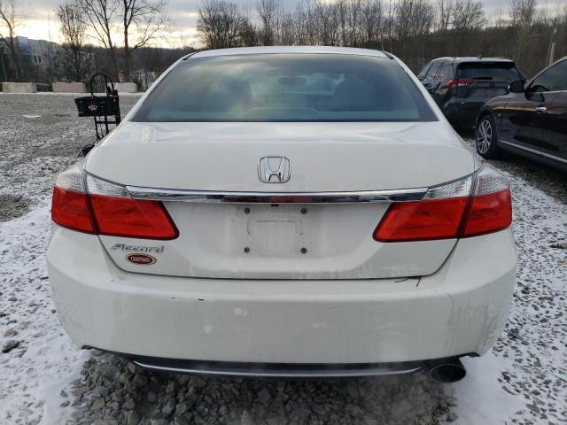 1HGCR2F78EA112891 - 2014 HONDA ACCORD EX WHITE photo 6