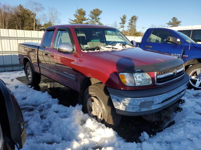 5TBBN441X2S269376 - 2002 TOYOTA TUNDRA ACCESS CAB SR5 MAROON photo 4