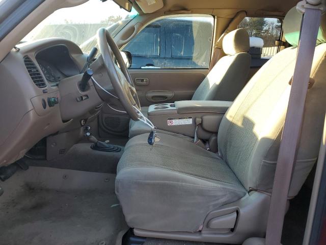 5TBBN441X2S269376 - 2002 TOYOTA TUNDRA ACCESS CAB SR5 MAROON photo 7